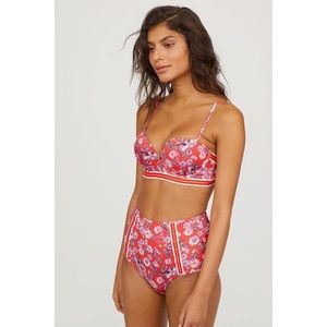 NWOT H&M High Waist Bikini Set - 34C top, sz 6 btm